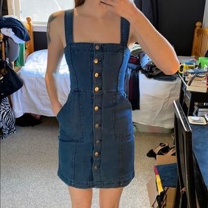 Denim dress